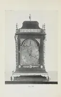 An illustration from Catalogue of the highly interesting and valuable collection of authentic Spanish antiques formed by Señor Luis Ruiz... : silver cathedral lanterns of the XVII century, the very rare carpets of the XVI & XVII century, the primitive paintings with their Gothic frames, also the wood and stone carvings, the Barguenos, cabinets, chests and chairs, the iron work and the old laces and fabrics (1921)