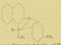 An illustration from Chemie der organischen Farbstoffe (1889)