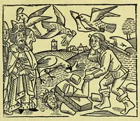 An illustration from The game of the chesse (1855)