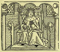An illustration from The game of the chesse (1855)