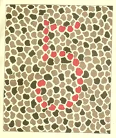 An illustration from Pseudo-isochromatische Tafeln für die Prüfung des Farbensinnes (1889)