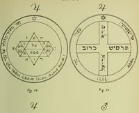 An illustration from The Key of Solomon the king (Clavicula Salomonis) (1889)