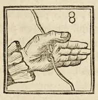 An illustration from Supplément à la Magie blanche dévoilée ... Contenant l'explication de plusieurs tours nouveauz (1785)
