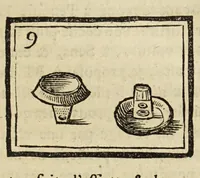 An illustration from Les petites aventures de Jérome Sharp, professeur de physique amusante. Ouvrage contenant autant de tours ingénieux que de leçons utiles, avec quelques petits portraits à la manière noire (1793)