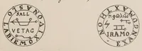 An illustration from Les sept livres de l'Archidoxe magique : traduits pour la première fois en français, texte latin en regard (1909)