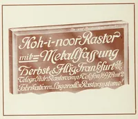 An illustration from Die umbildung der chromolithographie : photolithographischer vier-und menrfarbendruck auf stein, zink und aluminium (1913)