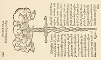 An illustration from Printing types, their history, forms, and use : a study in survivals (1923)