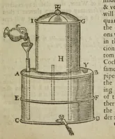 Picture 3 of 40 from The mysteries of nature and art in four severall parts. The first of water-works. The second of fier-works. The third of drawing, colouring, limming, paynting, graving, and etching. The fourth of experiments (1654), leaf 23