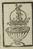 An illustration from The mysteries of nature and art in four severall parts. The first of water-works. The second of fier-works. The third of drawing, colouring, limming, paynting, graving, and etching. The fourth of experiments (1654)