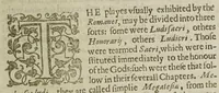 An illustration from Romanæ historiæ anthologia recognita et avcta. An English exposition of the Roman antiquities, wherein many Roman & English offices are paralleld, and divers obscure phrases explained. For the use of Abingdon Schoole (1631)