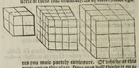 Picture 6 of 8 from The whetstone of witte, whiche is the seconde parte of arithmetike: containyng thextraction of rootes: the cossike practise, with the rule of Equation: and the woorkes of surde nombers (1557), leaf 84