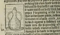 Picture 2 of 4 from A new booke of destillatyon of waters, called the Treasure of Euonymus, containing the wonderful hid secrets of nature, touching the most apt formes to prepare & distill medicines, for the conservation of helth: as quintessence, aurum potabile, hyppocras, aromaticall wynes, balmes, oyles, perfumes ... Whereunto are joyned the formes of sondry apt furnaces, and vessels ... (1565), leaf 68