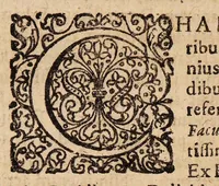 An illustration from Disputatio medica inauguralis de chamomilla (1700)