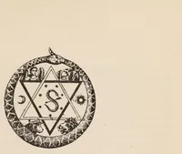 An illustration from Magnetic magic : a digest of the practical parts of the masterpieces of L.A. Cahagnet : now translated for the first time from the French by the editor, with a portrait of the author (1898)