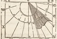 An illustration from The art of dialling : performed geometrically ... arthmetically ... instrumentally ... (1700)