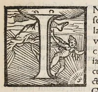 An illustration from Ioannis Baptistae Susii, philosophi, ac medici mirandulensis. Libri tres. De venis edirectò secandis; : in quibus Matthaei Curtij praeceptoris sui sententia defenditur, aduersus Andream Turinum, Benedictum Victorium, Victorem Trincauellium, & Andream Vesalium (1559)