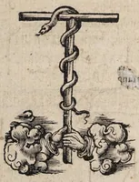 Picture 1 of 2 from Ioannis Malpoei medici Andomarensis Tabellae quae Hippocratis Coi libellos tres de prognosticis complectuntur (1563), leaf 1