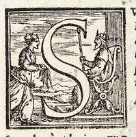 An illustration from Scipionis Cassolae medici Parmensis cum Joanne Francisco Boccalino ... disceptatio, an epithematum vsus antiquis medicis fuerit cognitus (1565)