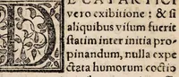 An illustration from Tractatus de peste ac febribus cum puncticulis vulgo tavardillo (1582)