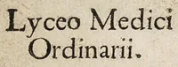 Picture 1 of 9 from Guidi Antonii Albanesii Aphorismorum Hippocratis expositio peripatetica (1649), leaf 3