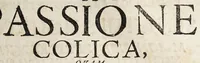 Picture 1 of 2 from Disputatio inauguralis medica de passione colica ... (1668), leaf 1