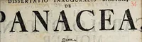 Picture 1 of 4 from Dissertatio inauguralis medica, de panacea ... (1730), leaf 1