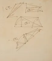 An illustration from Theorie de la lune deduite du seul principe de l'attraction reciproquement proportionelle aux quarrés des distances (1752)