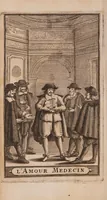 Picture 2 of 4 from L'amour medecin. Comedie (1700), leaf 12
