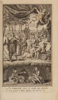 An illustration from Lettres cabalistiques, ou correspondance philosophique, historique et critique, entre deux cabalistes, divers esprits elementaires, & le Seigneur Astaroth (1741)
