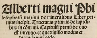 An illustration from De mineralibus (1519)