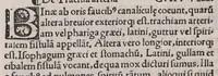 Picture 4 of 8 from Anatomice sive historia corporis humani. Ejusdem collectiones medicinales seu aforismi (1514), leaf 70