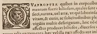 An illustration from De morbis communibus liber. Ejusdem tractatus de variolis, et appendix ad librum de morbis communibus in quo agitur de causa praesentis tempestatis ... (1596)
