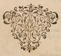 An illustration from Historie véritable de la guérison admirable, advenue et faicte par la bonté et misericorde de Dieu ... à l'endroict d'une femme nommee Nicole Obry ... de long temps privée de l'usage de la venuë, et abandonnée des medecins et chirurgiens (comme estant incurable) à l'attouchement de la vénérable relique du chef de Monsieur S. Jean Baptiste en la grande église d'Amiens le Dimenche dixneufiesme jour de May 1577 (1578)