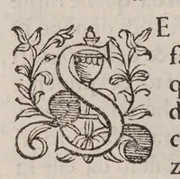 An illustration from Discorso della vecchia et nuova medicina, nel quale si ragiona delle cose ritrouate à nostri secoli, e particolarment dell'oro artificiale (1592)