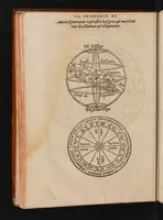 An illustration from La géomance dv seigneur Christofe de Cattan, gentilhomme Geneuois, Liure non moins plaisant & recreatif, que d'ingenieuse inuention, pour sçauoir toutes choses, presentes, passes, & à aduenir avec la Roüe de Pythagoras (1567)