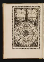 An illustration from Vaticinia, seu praedictiones illustrium virorum sex rotis aere incisis compraensa de successione Summ. Pontificis Rom. (1600)