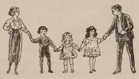 An illustration from After-the-War economy : the story of a woman's adventures in the art of home-dyeing profitable home-dyeing with Drummer dyes (1920)