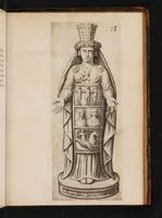 An illustration from Symbolica Dianae Ephesiae statua ... exposita (1657)
