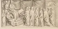 An illustration from Historiarum libri sex. Seu de rebus gestis a Joanne et Manuele Comnenis Impp. CP (1670)