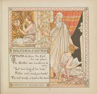 An illustration from The baby's own Aesop : being the fables condensed in rhyme (1887)