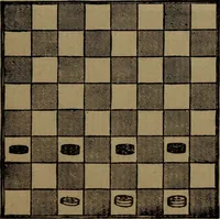 An illustration from Backgammon and draughts (or checkers) (1888)