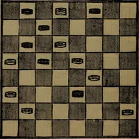 An illustration from Backgammon and draughts (or checkers) (1888)