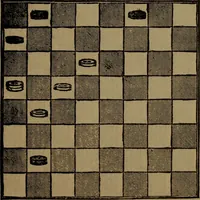 An illustration from Backgammon and draughts (or checkers) (1888)