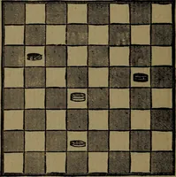 An illustration from Backgammon and draughts (or checkers) (1888)