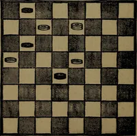 An illustration from Backgammon and draughts (or checkers) (1888)