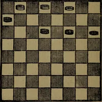 An illustration from Backgammon and draughts (or checkers) (1888)