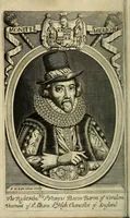 An illustration from Baconiana; or, Certain genuine remains of Sr. Francis Bacon. In arguments civil and moral, natural, medical, theological, and bibliographical; now the first time faithfully, published. An account of these remains, and of all his Lordship's other works, is given by the publisher, in a discourse by way of introduction (1684)
