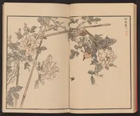 An illustration from Bairei hyakuchō gafu (1881)