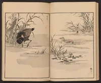 An illustration from Bairei hyakuchō gafu (1881)