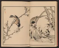 An illustration from Bairei hyakuchō gafu (1881)